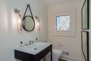 bathroom powder room